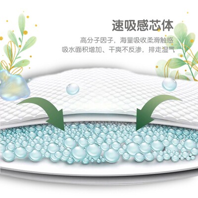 氧气小森林纸尿裤超薄透气拉拉裤新生婴儿男女宝宝尿不湿弱酸亲肤
