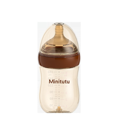 Minitutu新生儿防胀气奶瓶0—12个月宝宝可用PPSU材质奶高温防摔