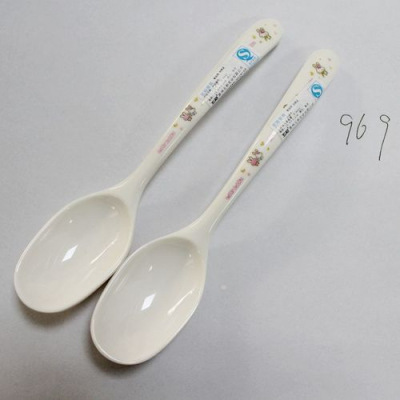 儿童勺子五和婴幼儿童汤匙密胺餐具宝宝羹大小匙羹铲勺小学生饭勺